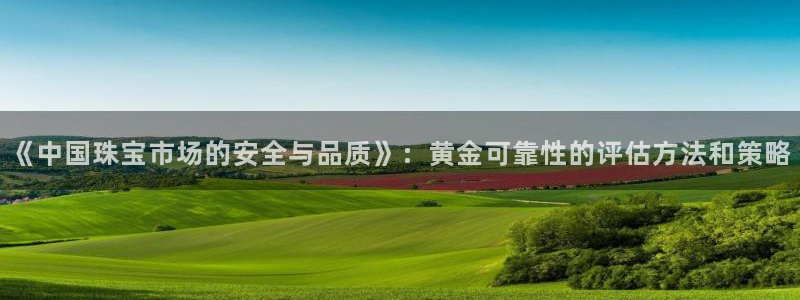天宏娱乐正在直播：《中国珠宝市场的安全与品质》：黄金可靠性的