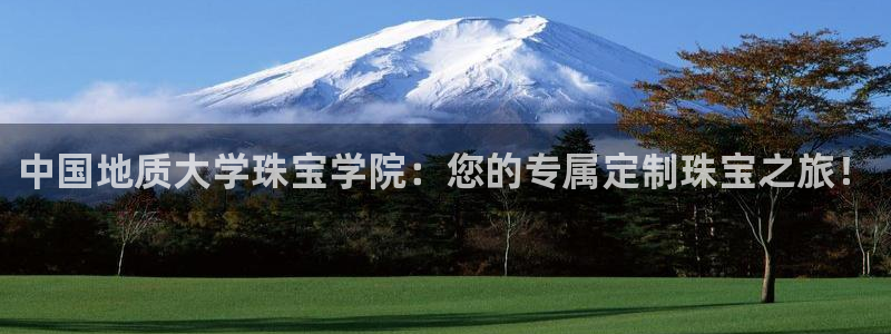 天宏娱乐胡叔：中国地质大学珠宝学院：您的专属定制珠宝之旅！